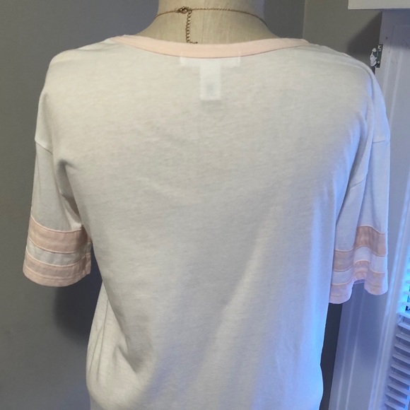 White and Pink T Shirt - Picture 3 of 4